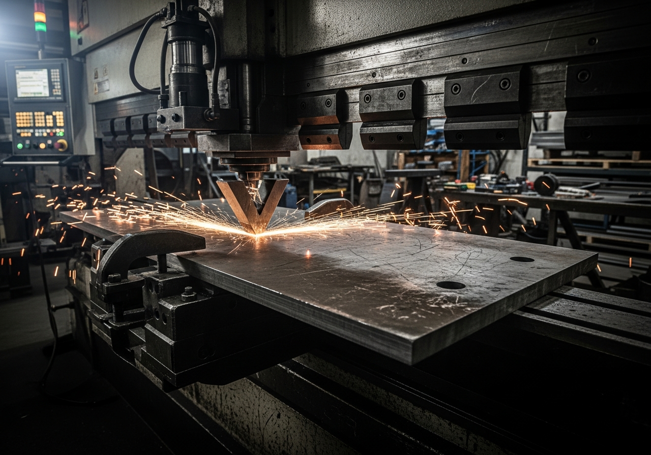 CNC Plate Bending — Press Brake Forming