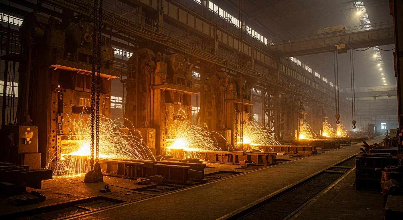 CNC laser cutting, plate bending, and steel fabrication facility in Surat