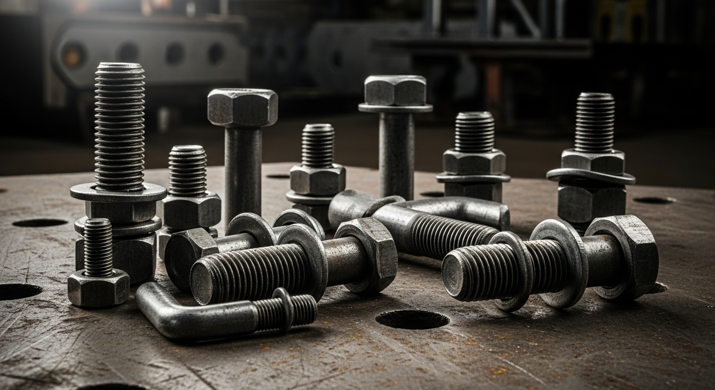 Foundation Bolts manufactured by Balaji Engineering Works in Surat